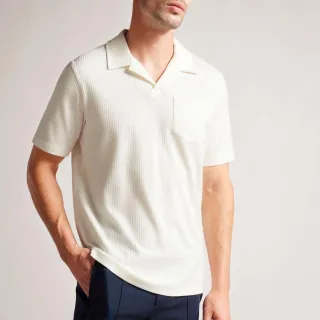 Polo Arkes Regular Ted Baker Pour Homme en Blanc