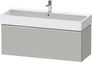 Duravit D-Neo Waschtischunterbau wandhängend Betongrau Matt 1184x442x440 mm - DE4275010070000 DE4275010070000