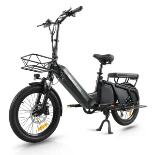 [EU Direct] CMACEWHEEL HQ20 Electric Bike 48V 20Ah 500W(Peak 950W) Motor Recommended Top Speed 25KM/H 20 Inch Fat Tire 7