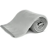 Wohndecke Polar-Fleece mit Antipilling, ca. 420g, 130x160 cm, KiGATEX, Ziersticheinfassung