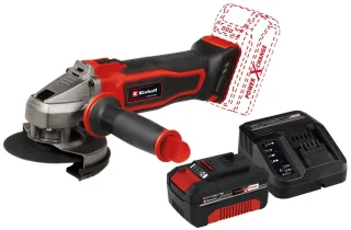 EINHELL Akku-Winkelschleifer TE-AG 18/ 115-2 Li Kit (1x 4,0 Ah)