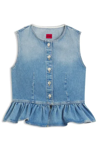 HUGO RED Womenswear - Gimma Blue - Gr. - L