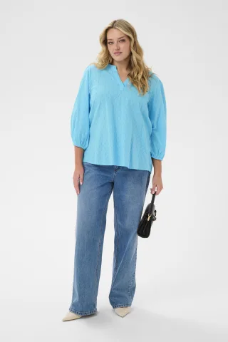 Kurzarm-Bluse KCthea Kurzarm-Bluse Regular fit