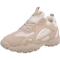 Ital-Design Damen Low-Top Freizeit Sneaker (88828410) Keilabsatz/Wedge Sneakers Low in Hellbraun