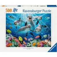 Ravensburger Puzzle Delfine im Korallenriff, 500 Puzzleteile, Made in Germany