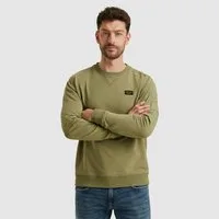 PME LEGEND Sweatshirt mit Logo Stickerei