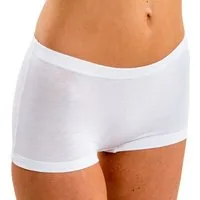 HERMKO Panty 5700 Baumwolle/Elastan bequemer Umschlagbund, höher geschnitten