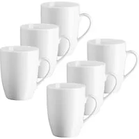 MÄSER Becher BARCA, Kaffeebecher Set, Porzellan, 6-tlg., Porzellan