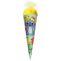 Roth Schultüte Disney Stitch, 50 cm, rund, Tüllverschluss