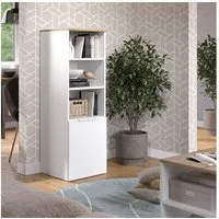 Vicco Aktenschrank Wido, Weiß/Sonoma, 40.2 x 120 cm mit einer Tür (1-St)