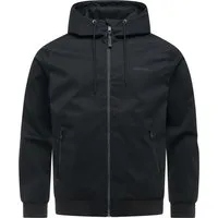 Ragwear Outdoorjacke Stewie Twill YOUMODO stylische Herren Übergangsjacke mit großer Kapuze