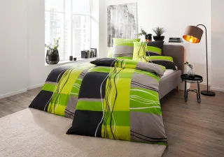 OTTO home Bettwäsche "Kelian" 3 Stk. in verschiedenen Qualitäten, gemusterte Bettwäsche