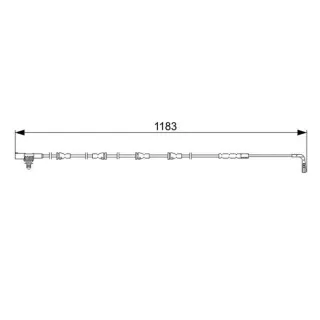 Bosch Warnkontakt f?r Bremsbel?ge Land Rover Discovery Range 1987473031