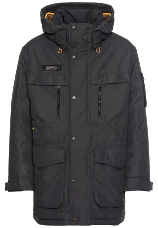 camel active - teXXXactive® Funktionsparka mit reflektierenden Details graphite gray - Gr. - 56