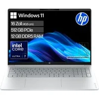 HP OmniBook 3 16-bu0074ngx Notebook (40,6 cm/16 Zoll, Intel Ultra 7 255U, Intel Graphics, 12 GB, 512 GB SSD)