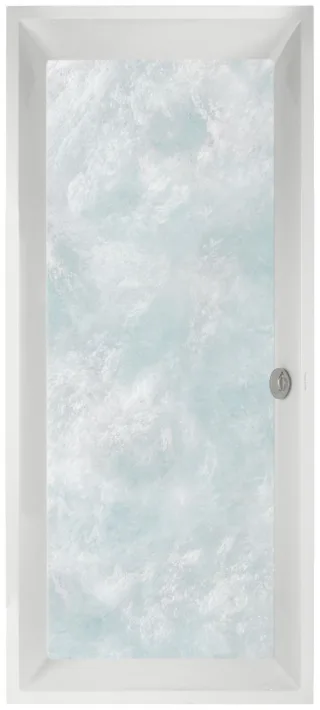 Villeroy & Boch Whirlpool Squaro, weiss, Combipool Comfort, T. Pos. 2, Trio Ablauf UCC170SQR2B2V01
