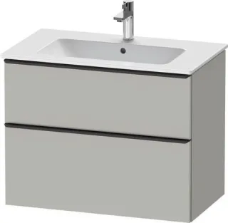 Duravit D-Neo Waschtischunterbau wandhängend Betongrau Matt 810x462x625 mm - DE43620BD070000 DE43620BD070000