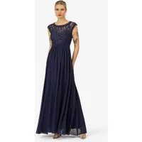 Kraimod Abendkleid aus hochwertigem Polyester Material mit Rundhalsausschnitt