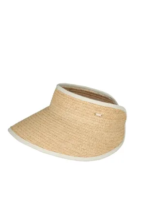 Barts - Sonnenblende aus Raffia Beige - Gr. - OS
