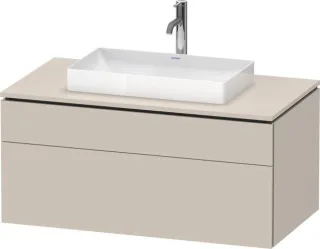 Duravit L-Cube Konsolenwaschtischunterbau wandhängend Taupe Matt 1020x550x482 mm - LC4881091910000 LC4881091910000
