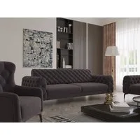 Möbeldreams Chesterfield-Sofa Sofa-Set Arizona Chesterfield Schlaffunktion 3-2-1 .3-3-1 .3-1 .2-1, Schlaffunktion