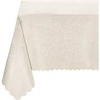 Beautex Tischdecke Damast Ornamente bügelfrei fleckenabweisend pflegeleichte Tischwäsche (1-tlg)