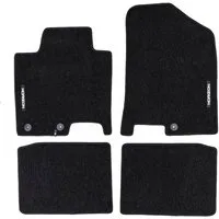 OMAC Auto-Fußmatten Velours für Hyundai i40 2011-2019 Autoteppich Automatten Schwarz 4 tlg (4 St), für Hyundai i40 2011-2019 Hyundai i40 2011-2019, Antirutsch,Wasserfest,Einfache Installation