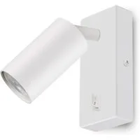 Maclean Wandleuchte MCE369, ohne Leuchtmittel, GU10 Wandleuchte mit Ein/Aus-Schalter