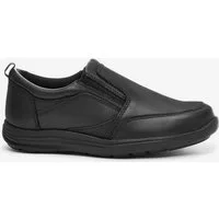 Next Slipper aus Leder für die Schule Klettschuh (1-tlg)