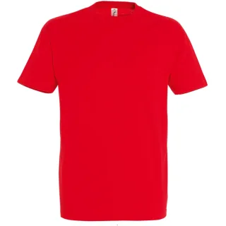 SOLS Mens Imperial Heavyweight Short Sleeve T-Shirt (Rot)