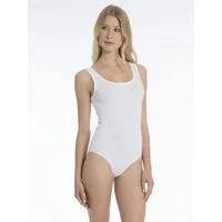 CALIDA Body Iconics Damen (1-tlg) Feinripp, sehr elastisch, ohne Druckknöpfe