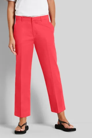 Bugatti Damen Bügelfaltenhose mit mattem Glanz