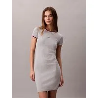 Calvin Klein Jeans Skaterkleid SS COLOR BLOCK COTTON RIB BABY T Mit Rundhalsausschnitt, regular fit