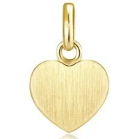 Silberkettenstore Kettenanhänger Gravuranhänger Herz 239886.300 - 333 Gold