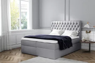 Boxspringbett Schlafzimmerbett KOBE 120x200cm inkl.Bettkasten