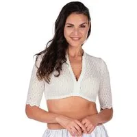 MarJo Dirndlbluse Dirndlbluse - IRMGARD-LINDA - offweiß
