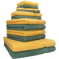 Betz Handtücher Premium Handtuch-Set 12-tlg., 100% Baumwolle (Set, 12-St), Duschtücher,Handtücher, Gästetücher, Seiftücher,Waschhandschuhe