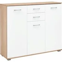 priess Kombikommode Barcelona mit 4 Schubkästen und Tür in 6 Farben