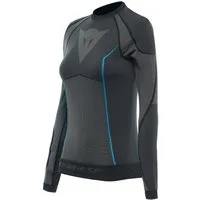 Dainese Funktionsunterhemd Dainese Dry LS Lady Funktionsshirt Schwarz / Blau (Packung) motorrad funktionsshirt