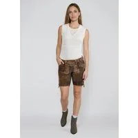 Spieth & Wensky Shorts Fay mit Bändern am Beinabschluss
