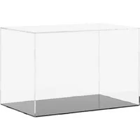 vidaXL Vitrine Displaybox Transparent 56x36x37 cm Acryl