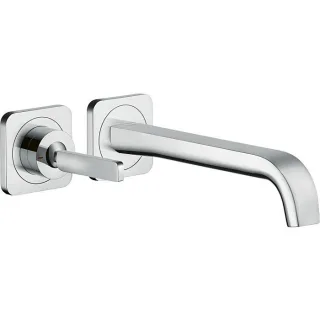 hansgrohe Axor Citterio E Fertigmontageset 36106000 Unterputz-Waschtischarmatur, Ausladung 221mm, chrom