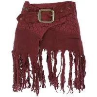 Guru-Shop Minirock Goa Minirock, Wickelrock, Tribal Cacheur,.. alternative Bekleidung