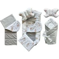 Pamek Bettnestchen Babybett Babynestchen Babynest Kinderbett Kokon zum schlafen Kissen