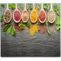 Zeller Present Herd-Abdeckplatte SPICES, aus ESG-Sicherheitsglas hergestellt