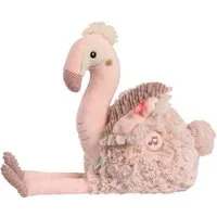 Fehn Kuscheltier Lazy, Crazy & Pink, Einschlafhilfe Flamingo