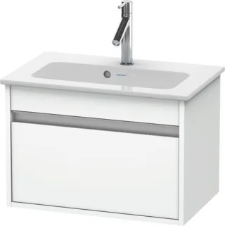 Duravit Ketho Waschtischunterbau wandhängend Weiß Matt 600x385x410 mm - KT642201818 KT642201818