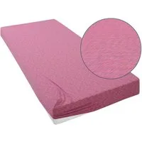 OTTO home Spannbettlaken Strawberry in uni oder bunten Rainbow-Colors, Jersey, Gummizug: rundum, (2 Stück), für Matratzen bis 18cm Höhe, Spannbetttuch, Baumwollmischung