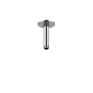 Herzbach LIVING SPA Deckenarm 100mm 70 rund Chrom, 11.964810.1.01 11.964810.1.01