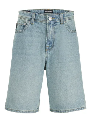 JACK&JONES - JJIALEX JJORIGINAL SHORTS SQ 171 SN JR Blue Denim - Gr. - 146